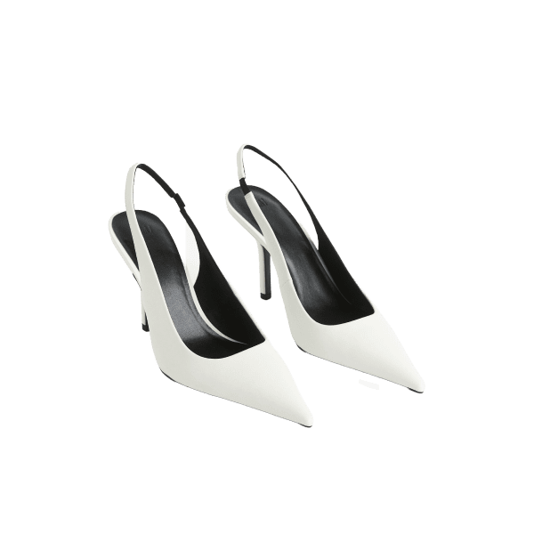 Pointed-Toe Kitten Heeled Sandals alt