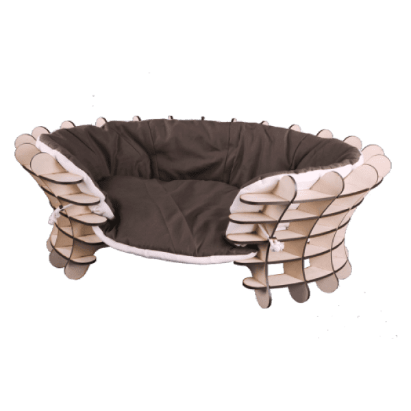 Fluffy Pet Bed alt